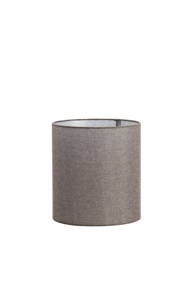 Shade cylinder 25-25-27 cm BRANFO linen dark brown