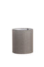 Shade cylinder 25-25-27 cm BRANFO linen dark brown
