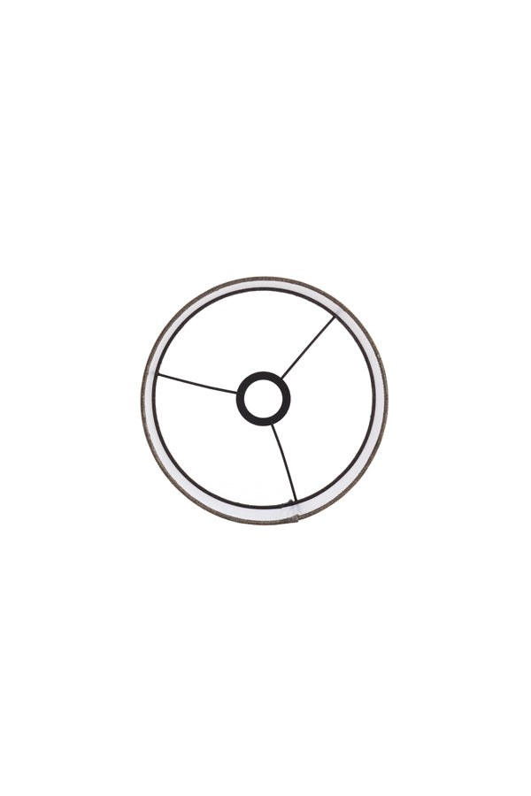 Shade cylinder 25-25-27 cm BRANFO linen dark brown