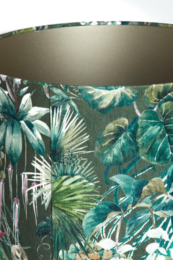 Shade cylinder 25-25-18 cm XENIA FLORA green