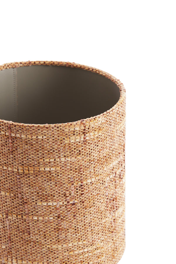 Shade cylinder 25-25-27 cm OSIRE terra-brown