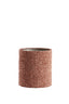 Shade cylinder 25-25-27 cm OSIRE burgundy