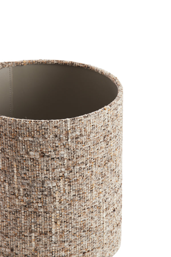 Shade cylinder 25-25-27 cm OSIRE grey-brown