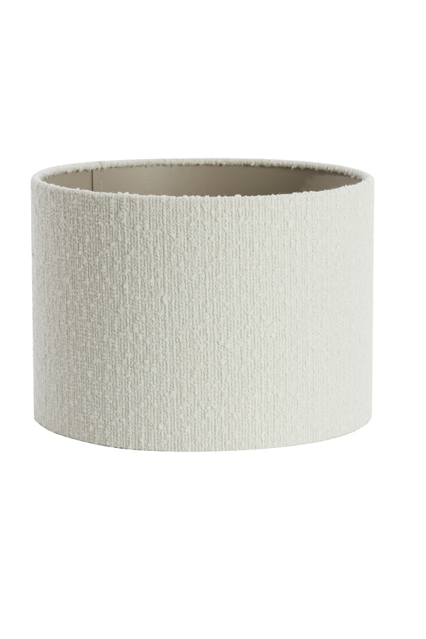 Shade cylinder 30-30-21 cm BOLERO white