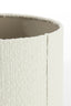 Shade cylinder 30-30-21 cm BOLERO white