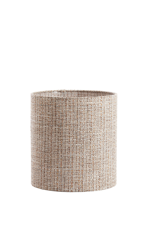 Shade cylinder 30-30-32 cm OKAVI light brown