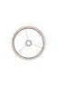 Shade cylinder 30-30-32 cm OKAVI light brown