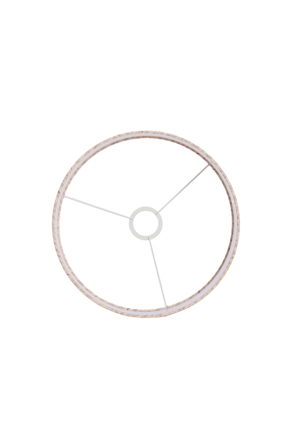 Shade cylinder 30-30-21 cm STONE beige