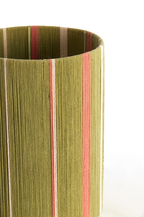 Shade cylinder 30-30-40 cm MEDAN green+pink+cream