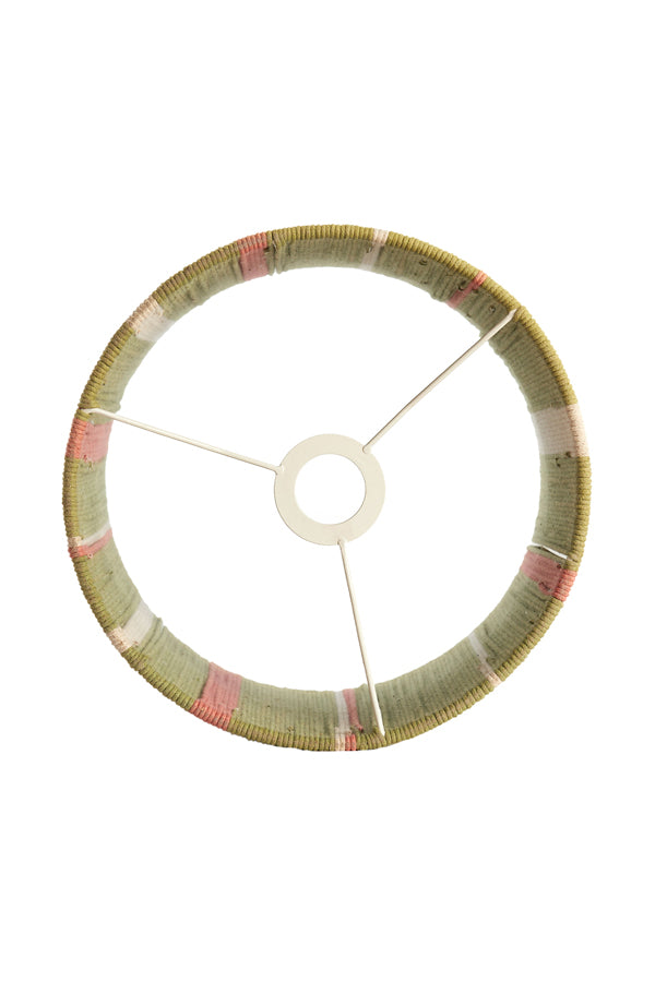 Shade cylinder 30-30-40 cm MEDAN green+pink+cream