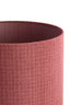 Shade cylinder 30-30-21 cm BLUSH red