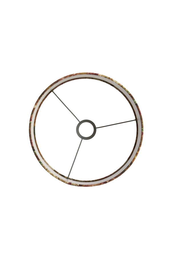 Shade cylinder 30-30-21 cm ROSEWOOD white