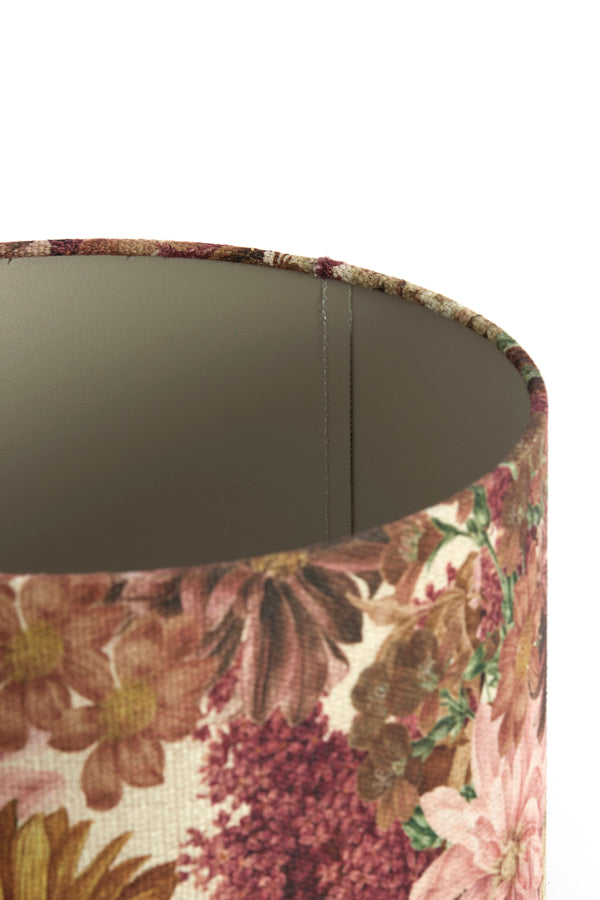 Shade cylinder 30-30-21 cm ROSEWOOD white