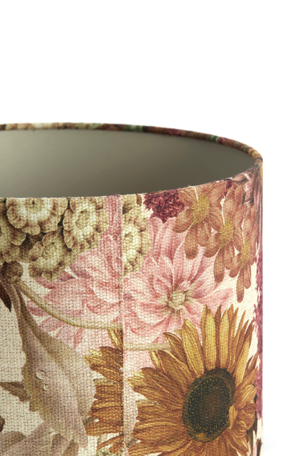 Shade cylinder 30-30-21 cm ROSEWOOD white