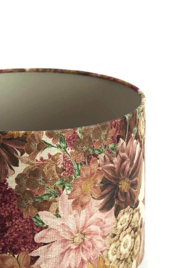 Shade cylinder 30-30-21 cm ROSEWOOD white