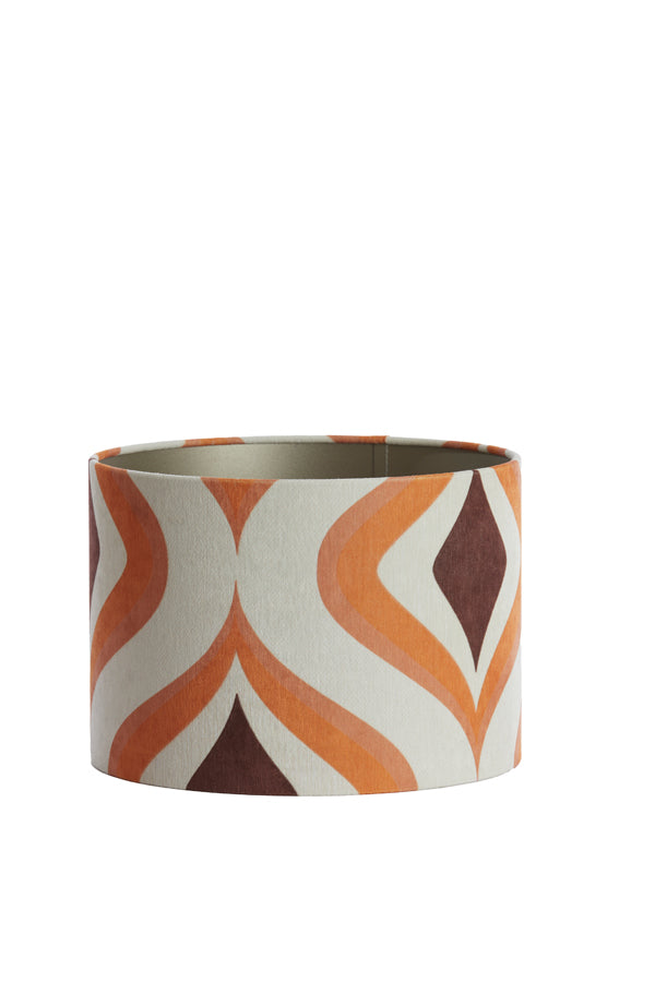 Shade cylinder 30-30-21 cm COOKIE brown