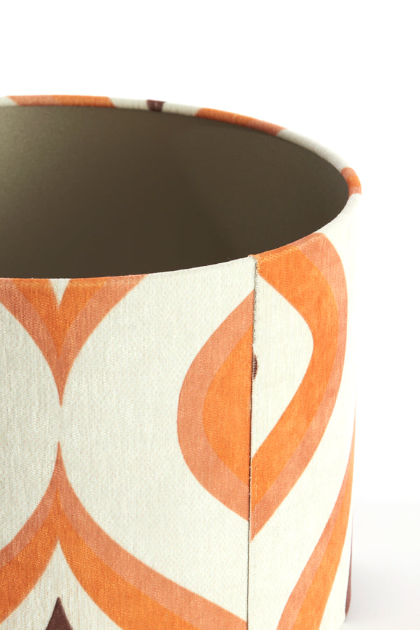 Shade cylinder 30-30-21 cm COOKIE brown