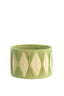 Shade cylinder 30-30-21 cm HANNAH green+mint green
