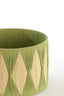 Shade cylinder 30-30-21 cm HANNAH green+mint green