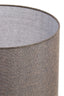 Shade cylinder 30-30-32 cm BRANFO linen dark brown