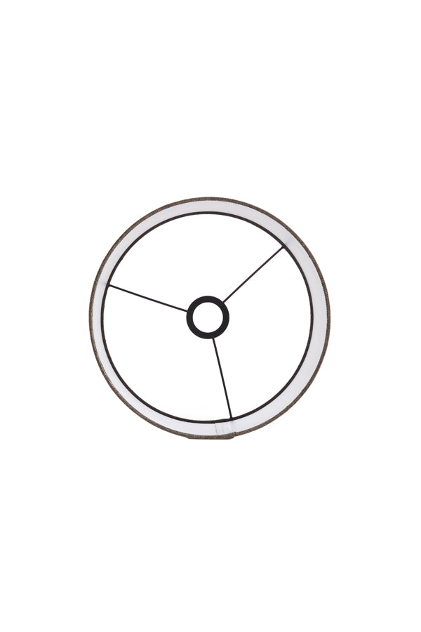 Shade cylinder 30-30-32 cm BRANFO linen dark brown