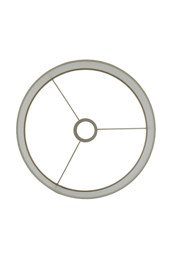 Shade cylinder 30-30-21 cm BRESKA pearl white