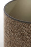 Shade cylinder 30-30-21 cm SAVERNA dark brown