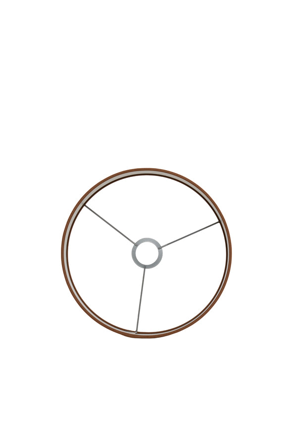 Shade cylinder 30-30-21 cm PENNY brown