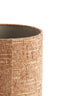Shade cylinder 30-30-32 cm OSIRE terra-brown