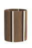 Shade cylinder 30-30-40 cm MEDAN brown+cream+dark brown