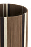 Shade cylinder 30-30-40 cm MEDAN brown+cream+dark brown