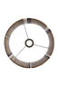 Shade cylinder 30-30-40 cm MEDAN brown+cream+dark brown