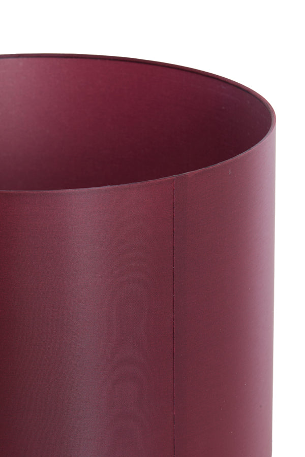 Shade cylinder 30-30-21 cm IMANI burgundy