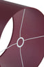 Shade cylinder 30-30-21 cm IMANI burgundy