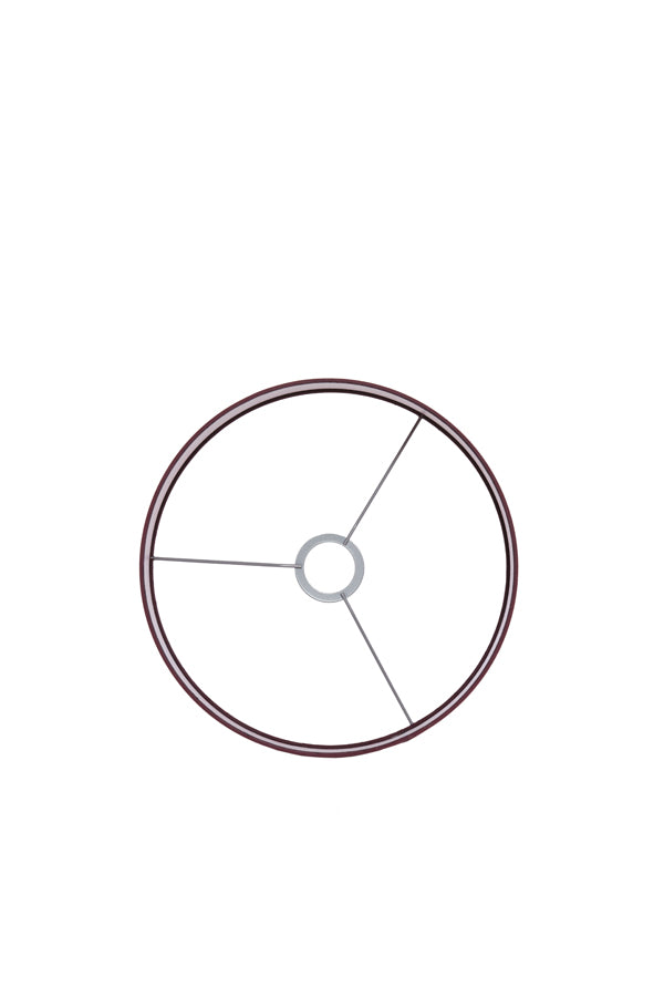 Shade cylinder 30-30-21 cm IMANI burgundy