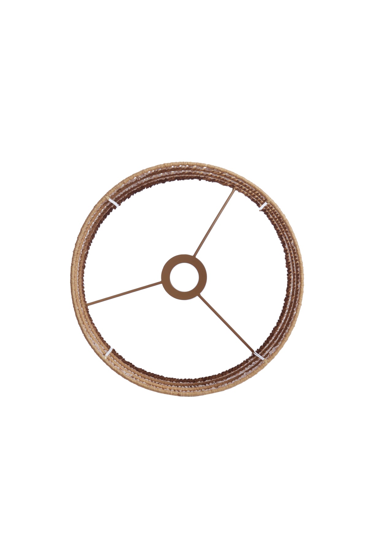 Shade cylinder 30-30-40 cm LANZANO raffia natural