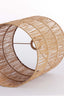 Shade cylinder 30-30-40 cm LANZANO raffia natural