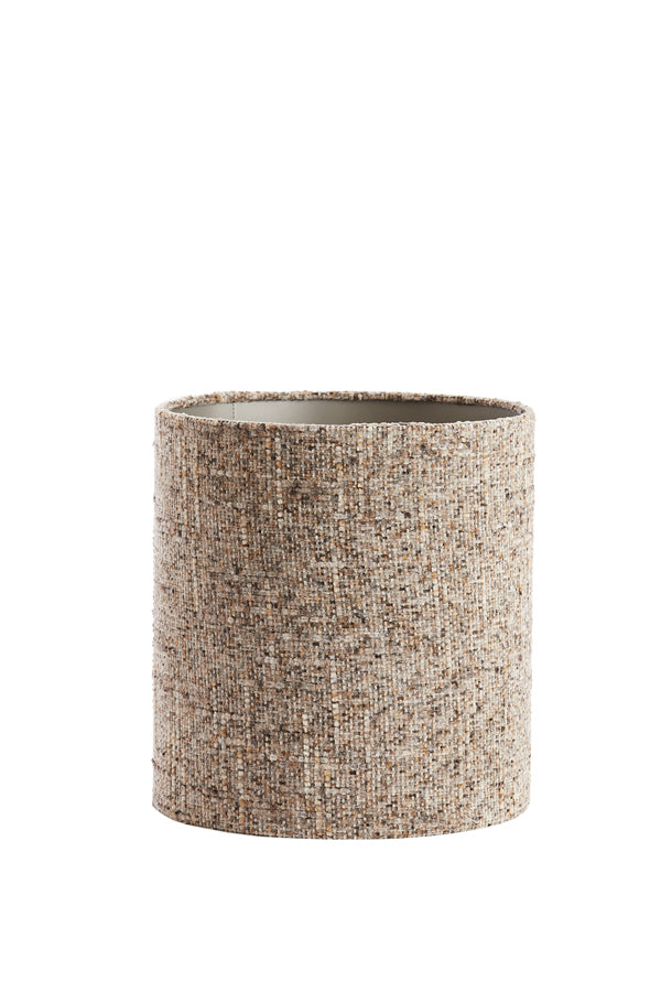 Shade cylinder 30-30-32 cm OSIRE grey-brown