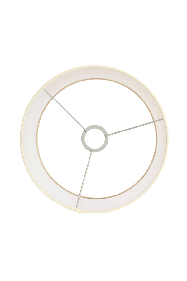 Shade cylinder 30-30-45 cm BRESKA pearl white