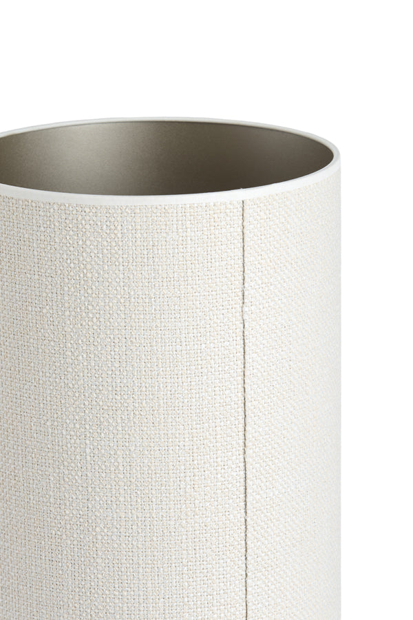 Shade cylinder 30-30-50 cm SAVERNA egg white