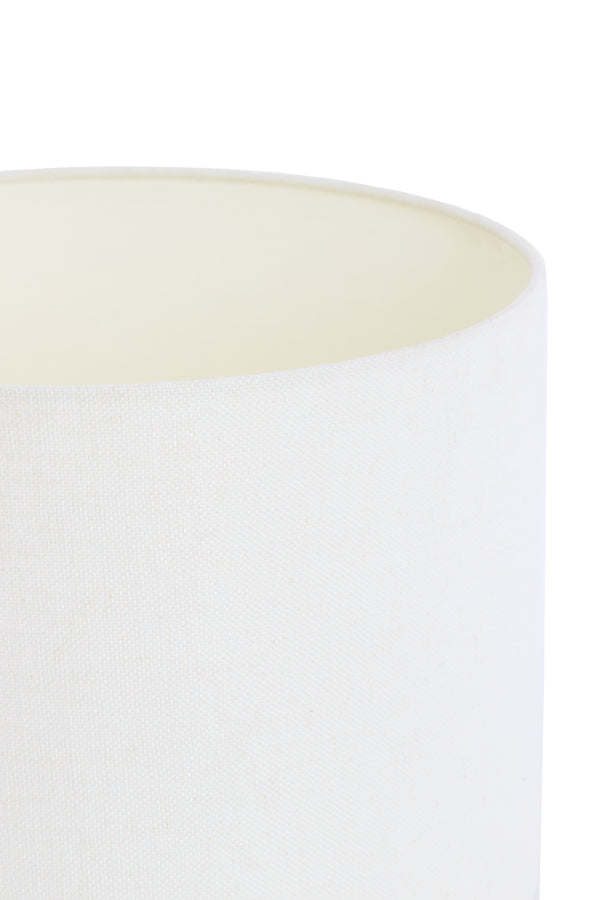 Shade cylinder 35-35-25 cm LIVIGNO egg white