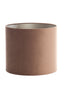 Shade cylinder 35-35-30 cm VELOURS chocolate brown