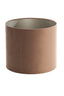 Shade cylinder 35-35-30 cm VELOURS chocolate brown