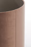 Shade cylinder 35-35-30 cm VELOURS chocolate brown
