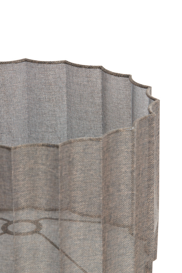 Shade cylinder 35-35-22 cm DISLI linen brown