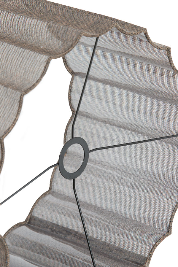 Shade cylinder 35-35-22 cm DISLI linen brown