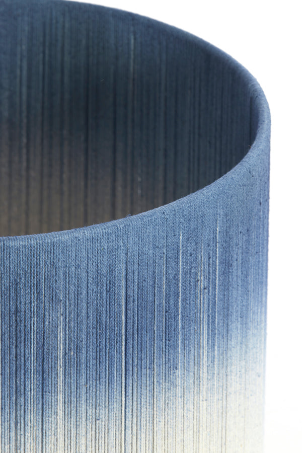 Shade cylinder 35-35-25 cm TOSSA blue-cream