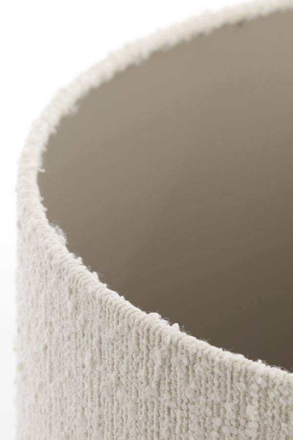Shade cylinder 40-40-30 cm BOLERO white