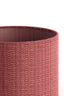 Shade cylinder 40-40-30 cm BLUSH red