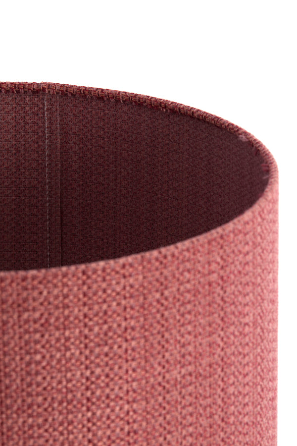 Shade cylinder 40-40-30 cm BLUSH red